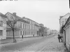 Skolgatan - Sturegatan, Luthagen, Uppsala 1908