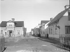 Eriksgatan mot nordöst från Wallingatan, Eriksdal, Luthagen, Uppsala 1908