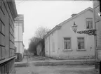 Fredsgatan - Sturegatan, Luthagen, Uppsala år 1908