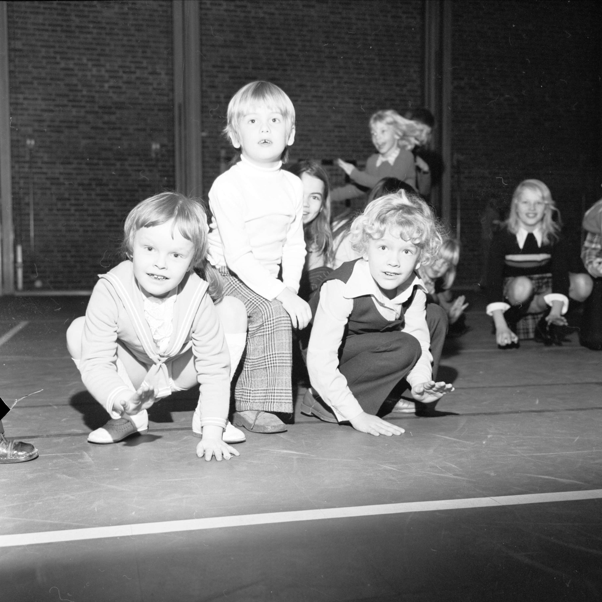 Tierps Idrottsförening har julfest, Tierp, Uppland januari 1973