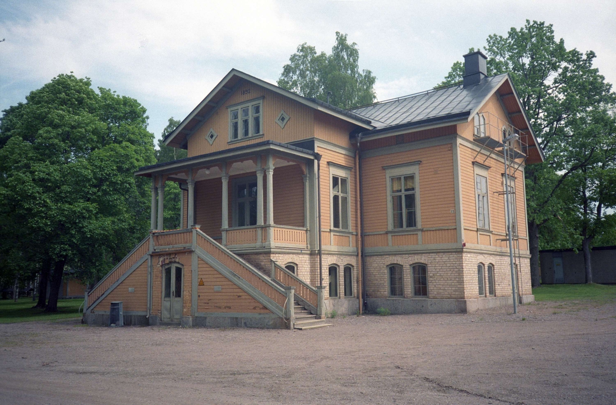 Underofficerspaviljongen, Marma läger, Älvkarleby socken, Uppland 1995