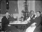 Julmåltid, Gunnar Ströms familj, Österbybruk, Uppland 1917