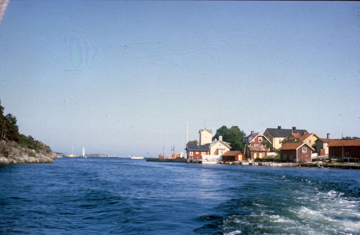 Sandhamn, Djurö socken, Uppland 1964