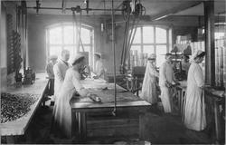 Interiör från AB Chokladfabriken Fyris, Suttungs gränd, Upps