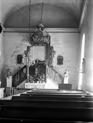 Interiör i Fröslunda kyrka, Fröslunda socken, Uppland