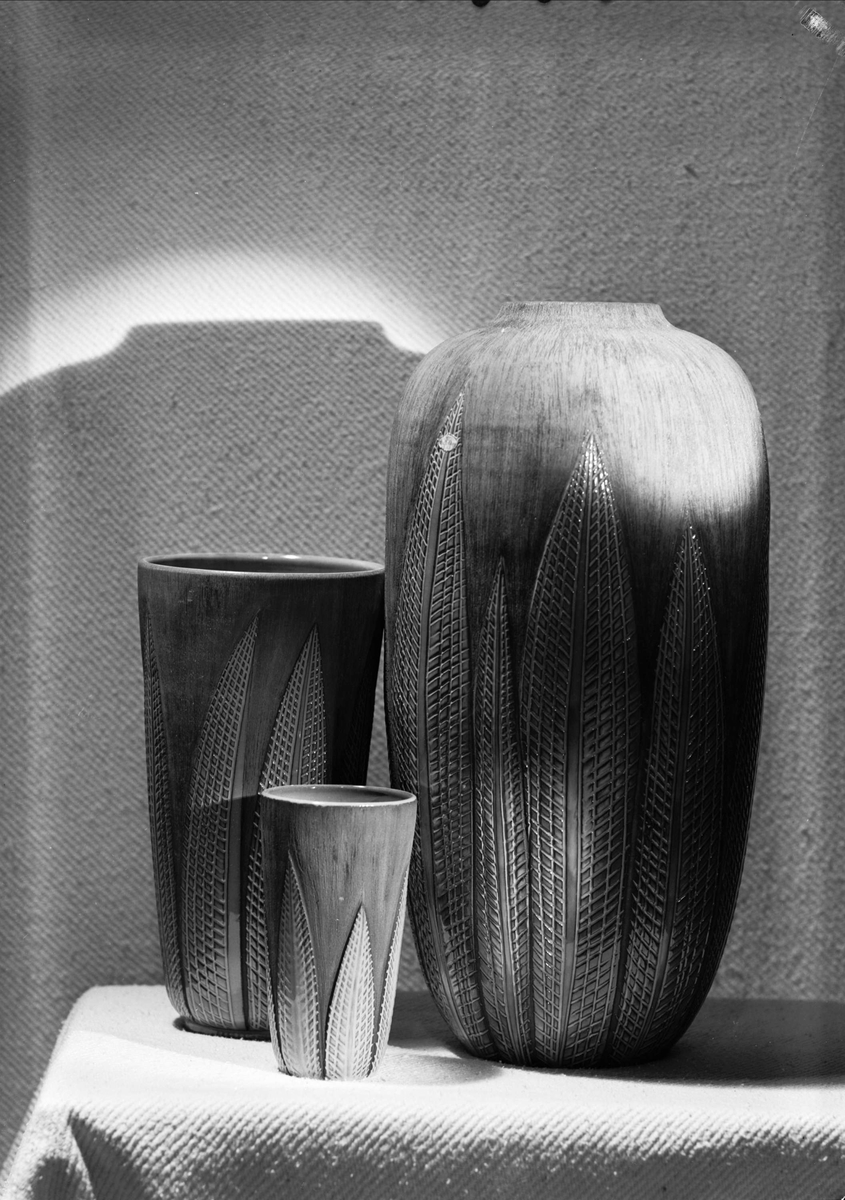 Keramikvaser från Upsala-Ekeby AB, Uppsala