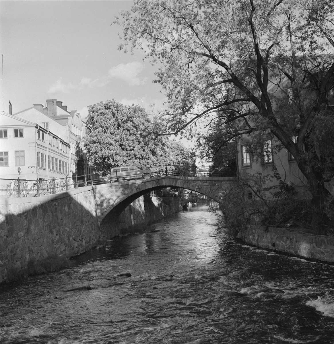 Dombron över Fyrisån i Årummet, Uppsala