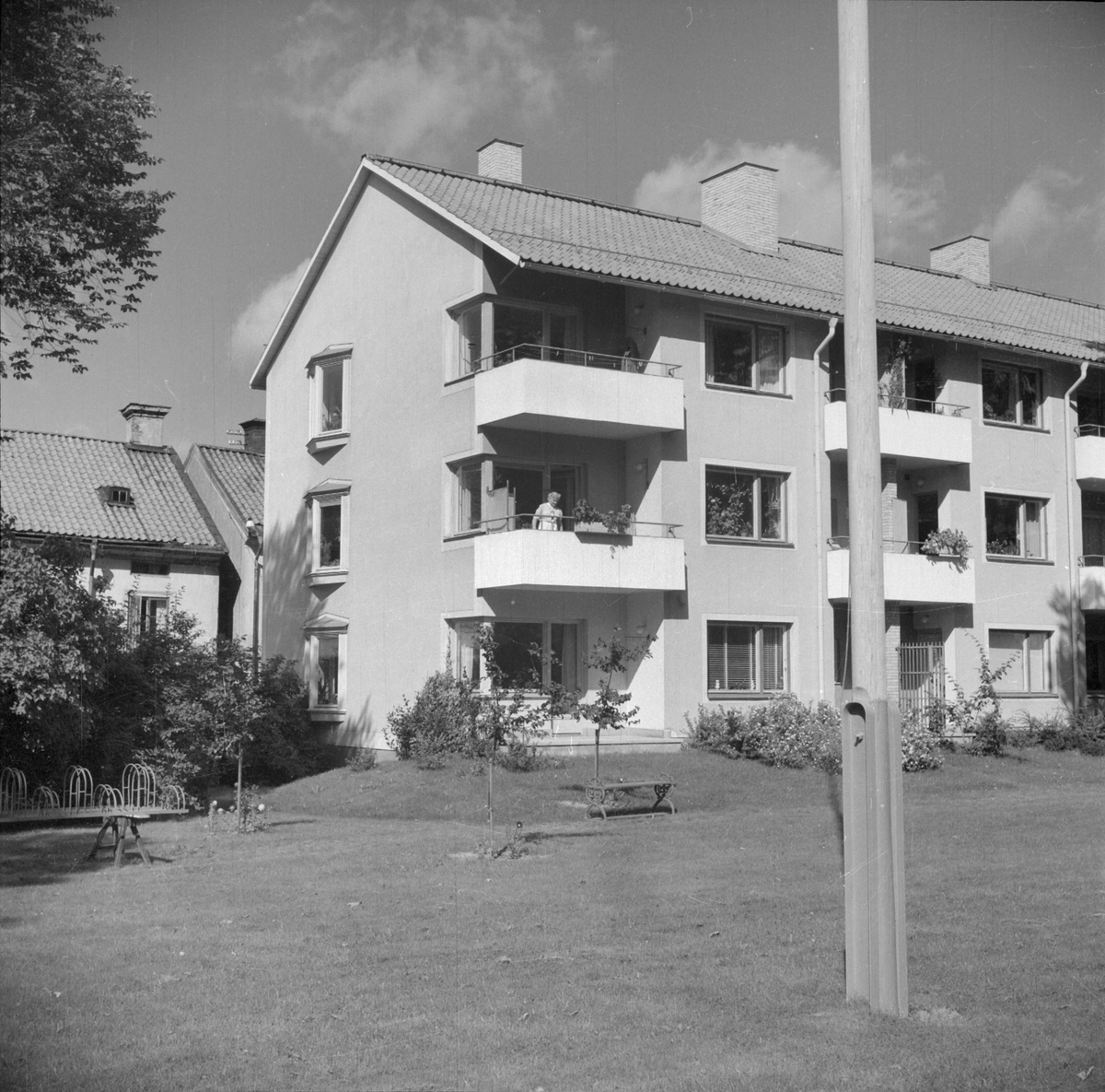 Flerfamiljshus, sannolikt Uppsala