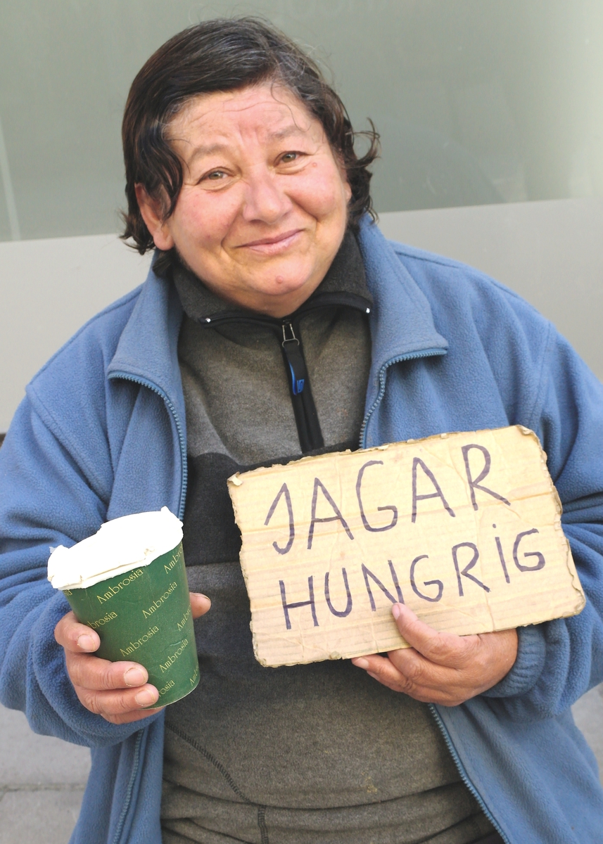 Tiggare på Gamla Torget, Uppsala 2011