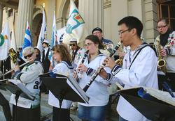 "Sista april"-firande utanför Carolina Rediviva, Uppsala 201