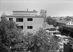 Flerbostadshus under uppförande i Luthagen, Uppsala juli 1936