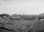 Bymiljö, Ekeby, Malsta socken, Uppland 1932