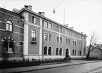 Upsala Sparbanks lokaler, kvarteret Oden Ygg, Kungsgatan, Uppsala, sannolikt i slutet av 1920-talet