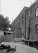 Bankkontor under byggnation, Upsala Sparbank, Kungsgatan, Uppsala, sent 1920-tal