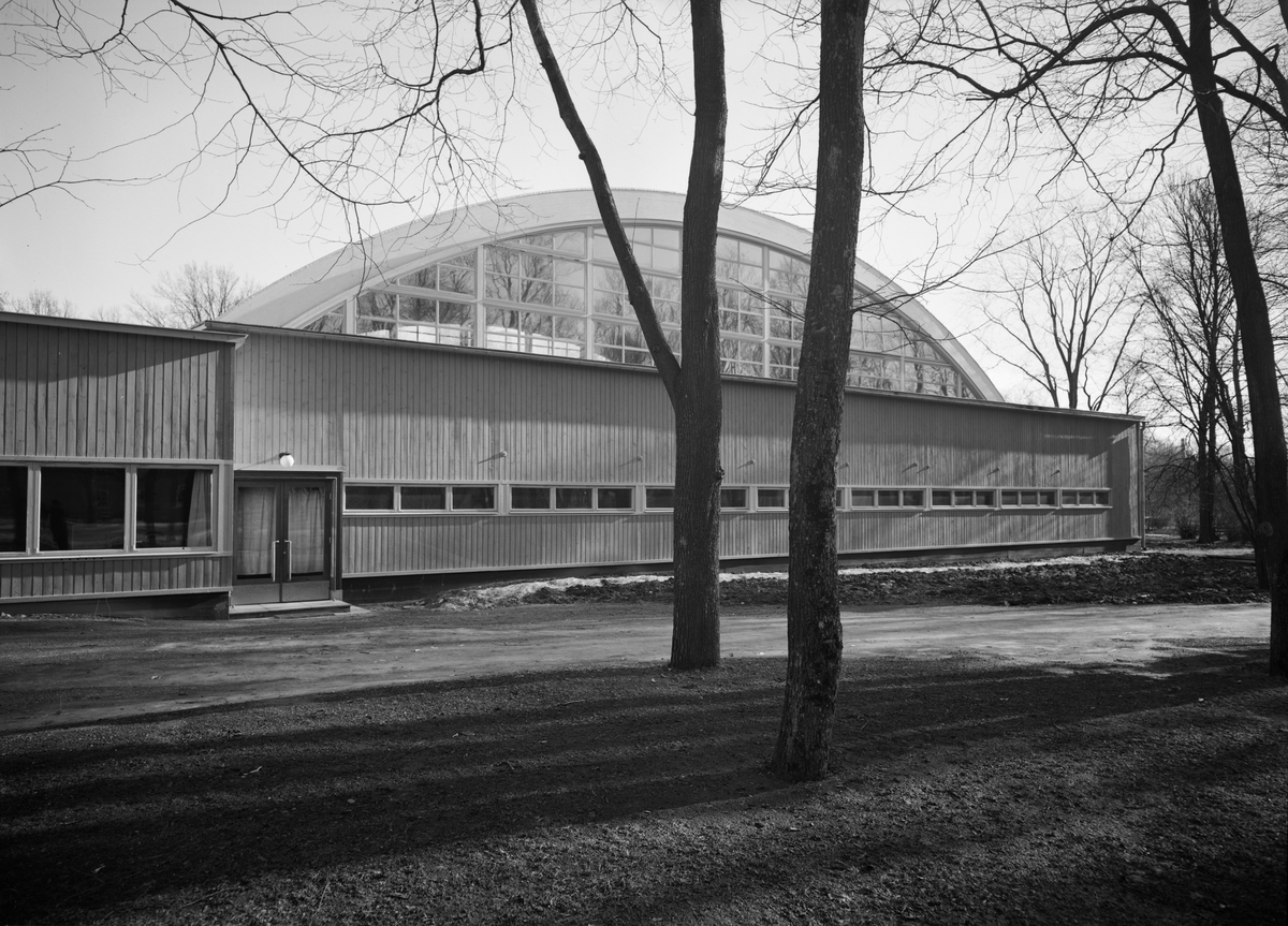 Tennishallen, Sjukhusvägen, Uppsala mars 1938