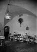 Restaurang Domtrappkällaren, S:t Eriks gränd, Uppsala. Interiör september 1939