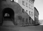 Restaurang Domtrappkällaren, S:t Eriks gränd, Uppsala september 1939