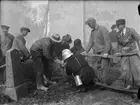 Brand i Bälinge kyrka, Uppland 1941