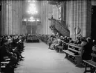 Gudstjänst i Uppsala domkyrka, Uppsala 1933