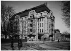 Rappska huset, kvarteret Hervor, Sysslomansgatan - Skolgatan, Uppsala 1932