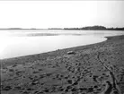 Strand vid Fagerudd, söder om Enköping, Uppland 1930