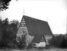 Tegelsmora kyrka, Uppland september 1915