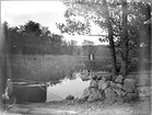 Ekoln vid Krusenberg, Alsike socken, Uppland september 1910