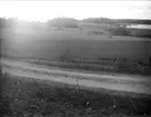 Landskapsvy vid Skarbo, Vendels socken, Uppland oktober 1925