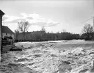 Islossning i Fyrisån, Uppsala 1900