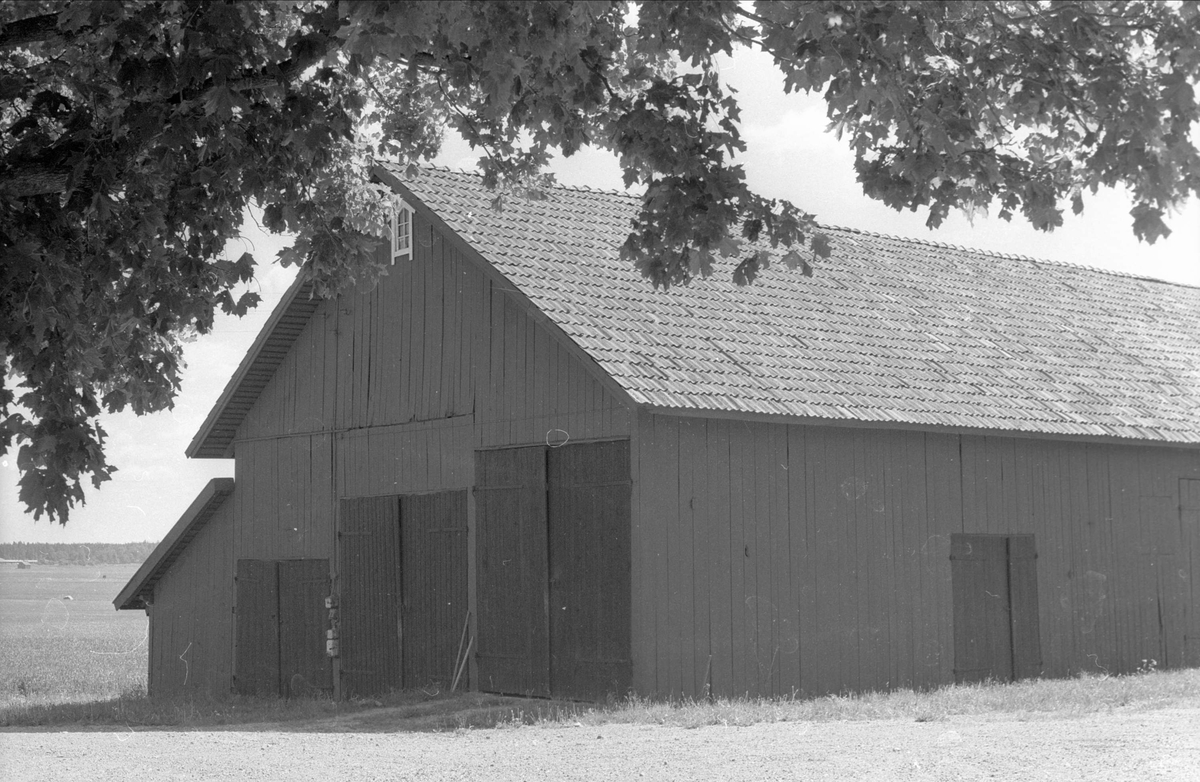 Lada och loge, Myrby 1:3, Bärby, Danmarks socken, Uppland 1977