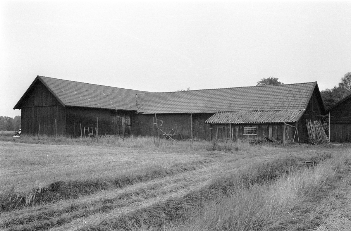 Stall, ladugård, svinhus och lada, Hånsta 1:10 med flera, Hånsta, Lena socken, Uppland 1978