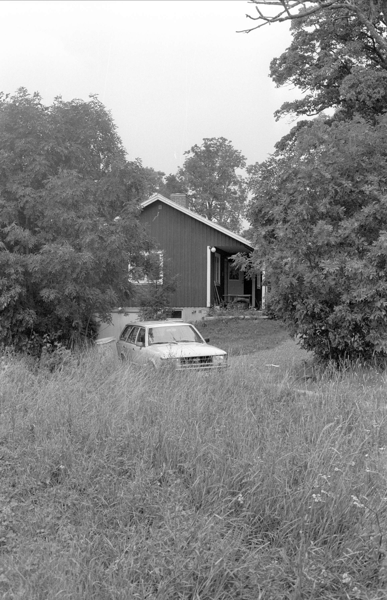 Bostadshus, Funbo prästgård 4:3, Funbo socken, Uppland 1982