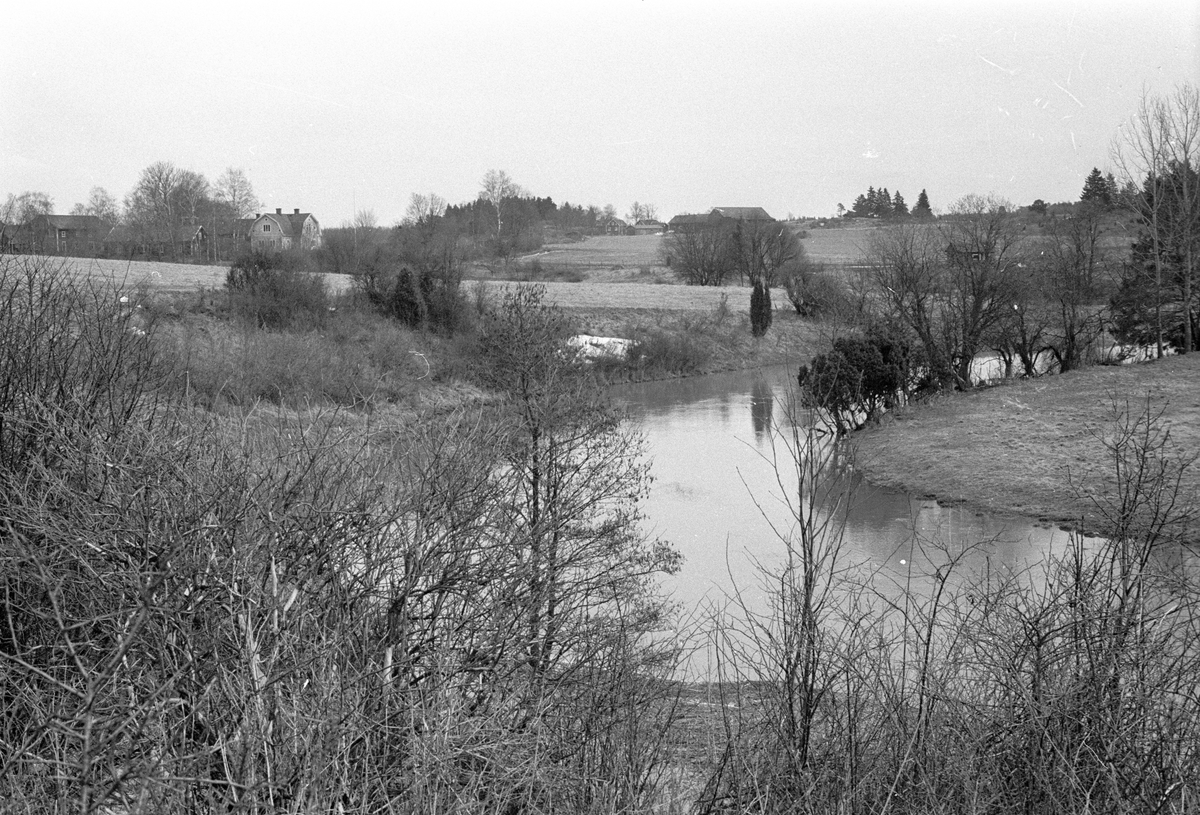 Sävaåns dalgång vid Focksta, Hagby socken, Uppland 1986