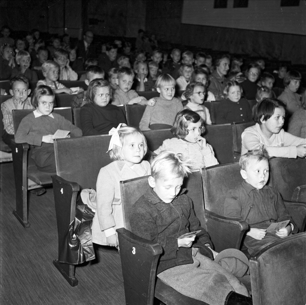 Filmklubb för barn oktober 1954