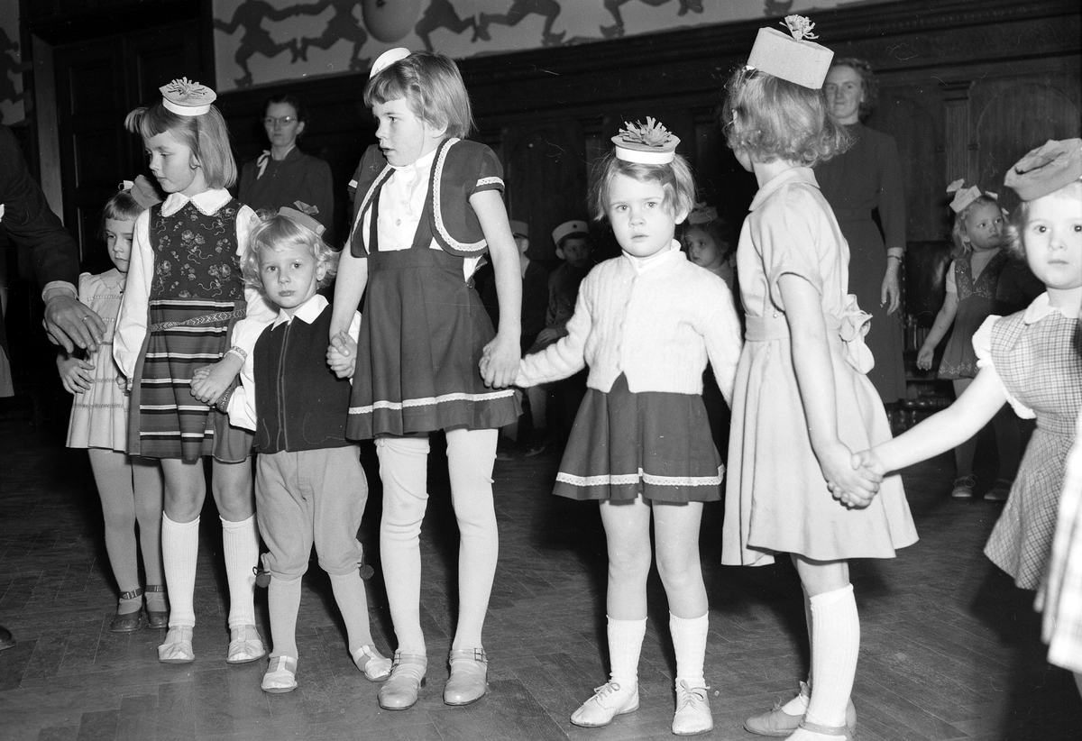 Handelsungdomens julfest, sannolikt Uppsala 1952