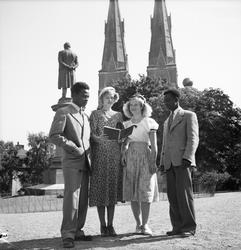 Studenter - "Aspect of Sweden", Uppsala 1948