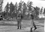 Fallskärmsjägarskolan i Karlsborg 1955.