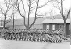 Fallskärmsjägarskolan i Karlsborg 1955.