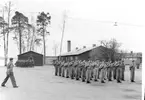 Fallskärmsjägarskolan i Karlsborg 1955.