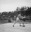 Boxningsmatch på F 2 Roslagens flygflottilj, 1940.