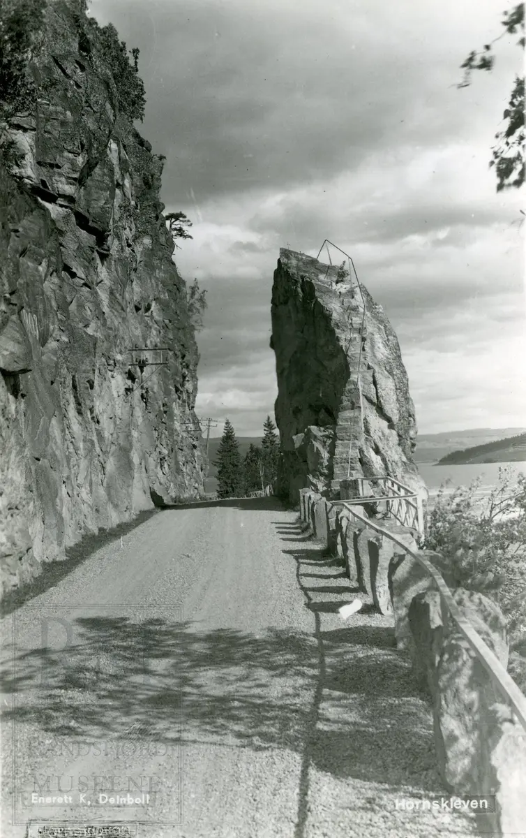 Riksvegen ved Hornskleiva