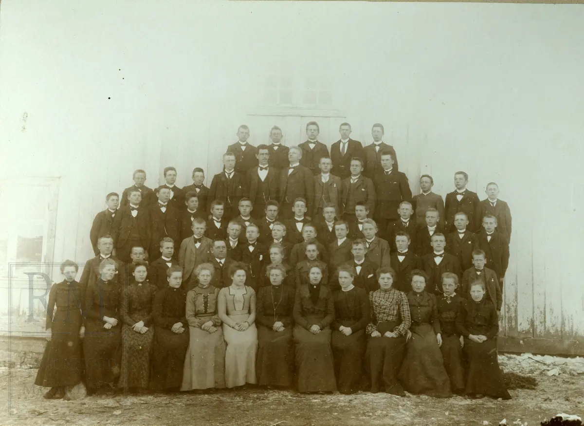 Gruppebilde av en forening