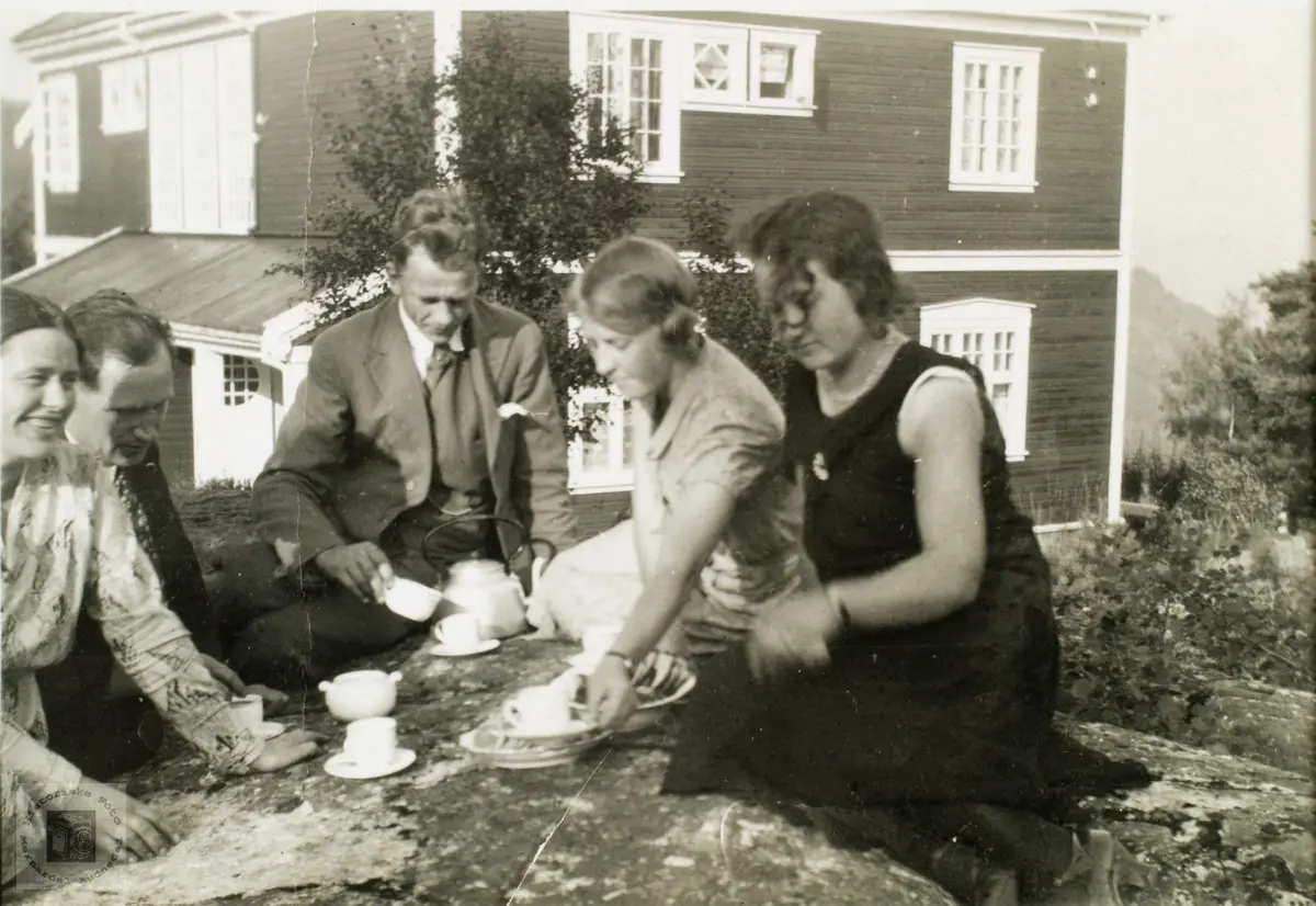 Kafferast ved Flottorp turisthotell i Grindheim.