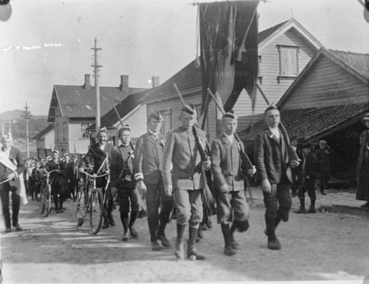 Marsjerende buekorps 