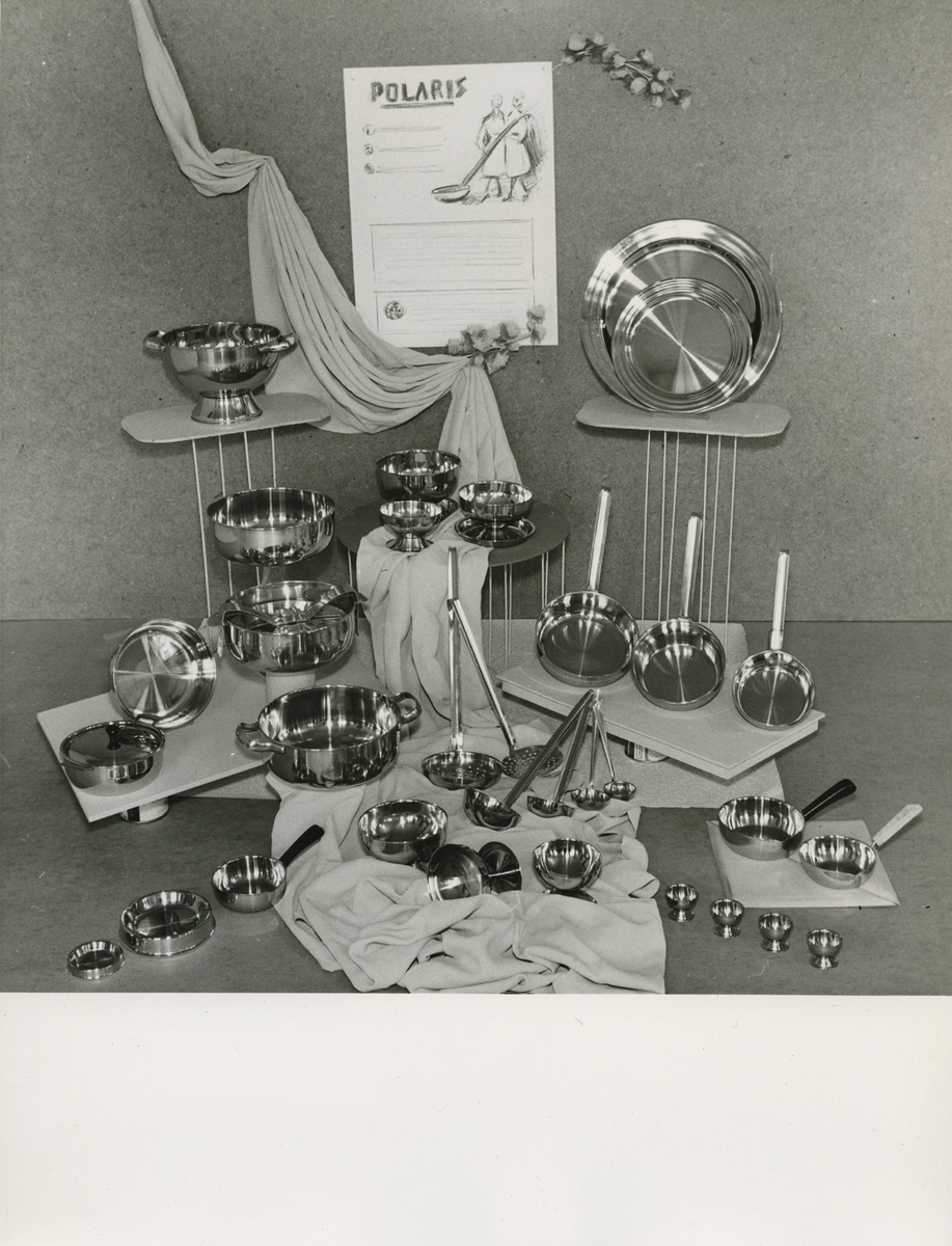 Polaris AS - Forslag til vindusutstilling - 1950
