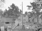 Officersmäss byggs på F 2 Roslagens flygflottilj, 1937