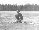 Fallskärmsjägarskolan i Karlsborg 1954.