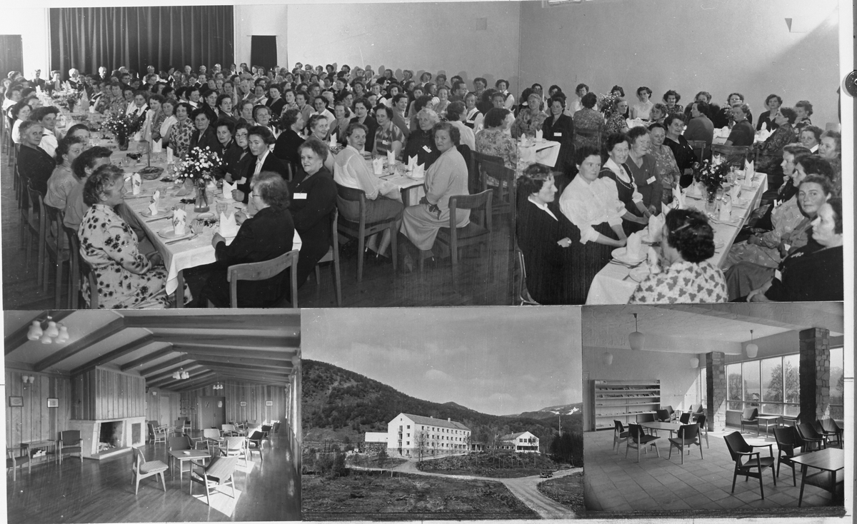 Kleiva landbruksskole i Sortland ca. 1955