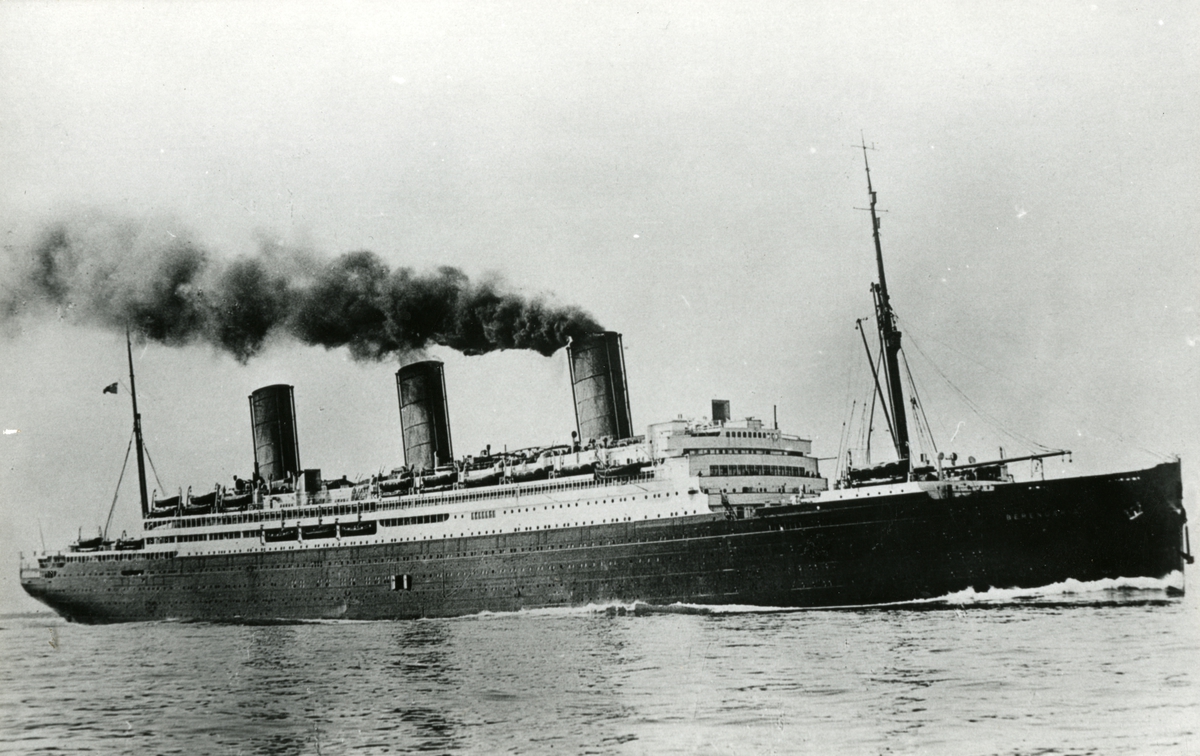 D/S 'Berengaria' (Ex. Imperator)(b.1913, Vulcan-Werke, Hamburg).