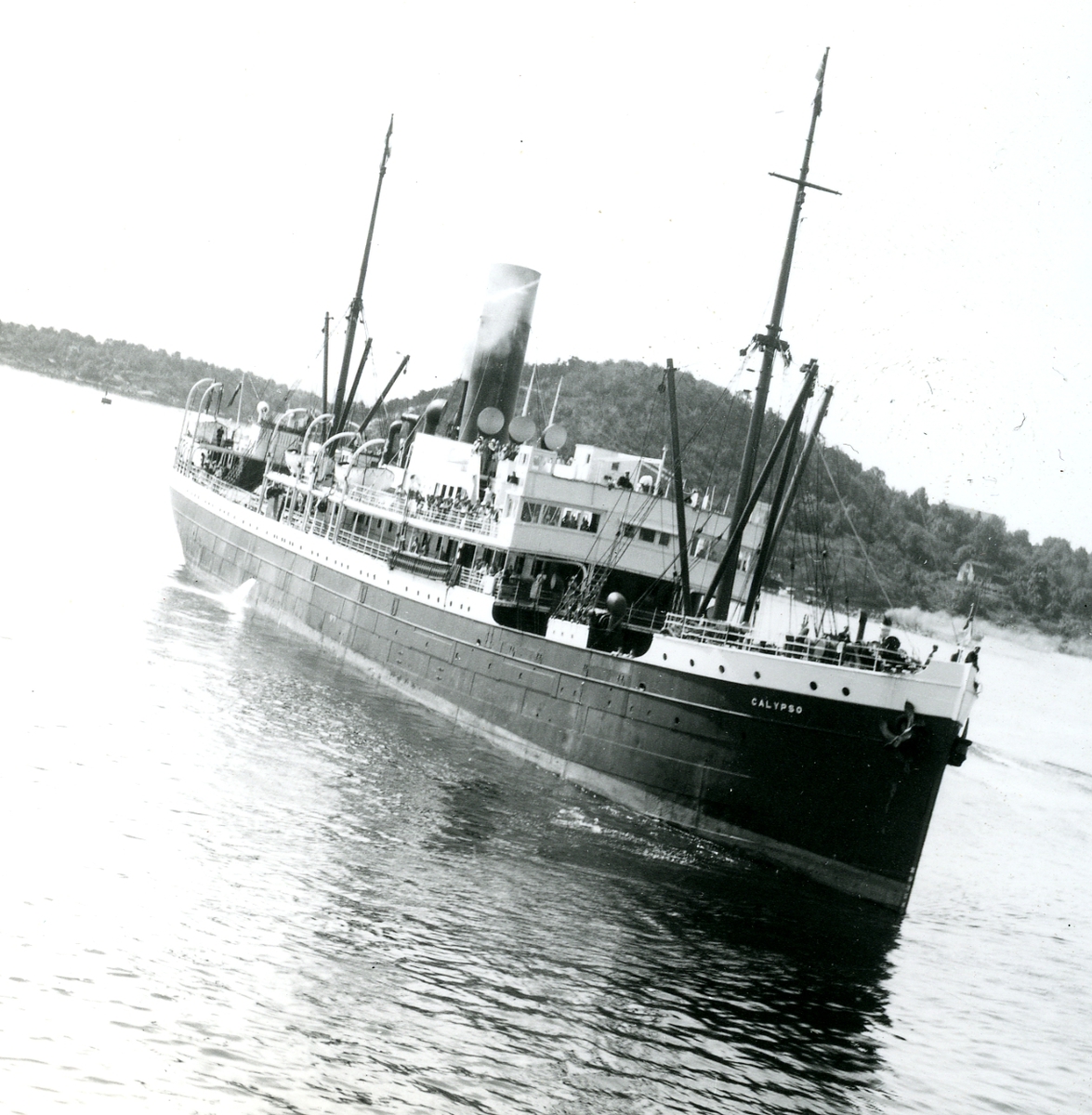 D/S Calypso (Ex. Alexandra Woermann, Bruxellesville)(b.1898, Sir Raylton Dixon & Co. Ltd., Middlesbrough)